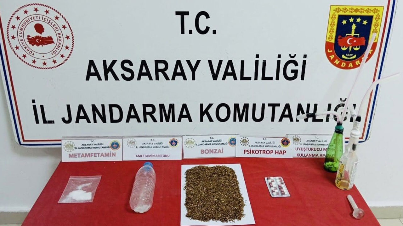 Aksaray’da uyuşturucu operasyonu: 1 tutuklama