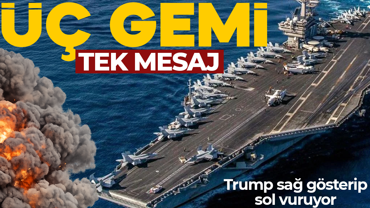 Pentagon düğmeye bastı! Üçüncü uçak gemisi İran yolunda!