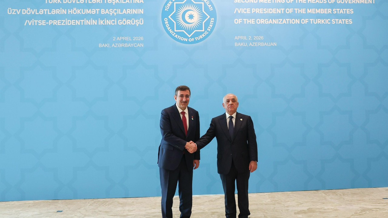 Cumhurbaşkanı Yardımcısı Yılmaz, Azerbaycan’da: Müreffeh bir Türk dünyası inşa ediyoruz