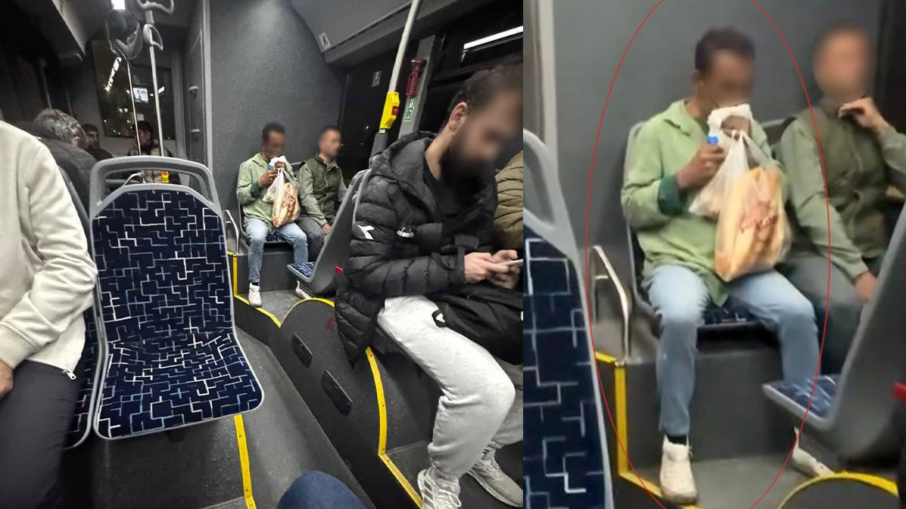 Otobüs yolculuğunda tedirgin eden anlar: Herkesin içinde yaptığı şey şoke etti!