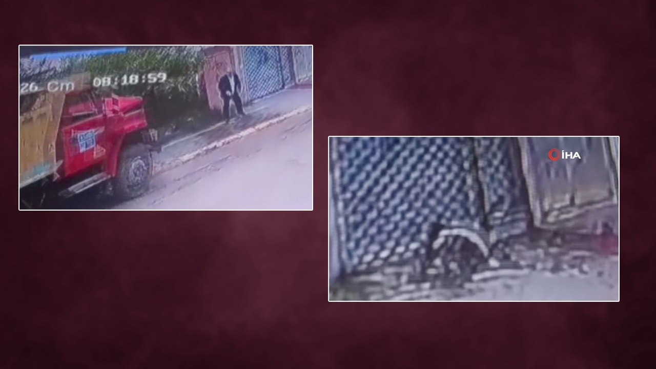 Kocaeli kaldırımda yürürken hayatını kaybetti! Dehşet anları saniye saniye kamerada