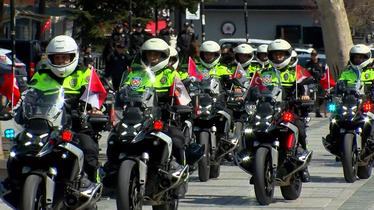 Türk Polis Teşkilatının 181.yıl dönümü kortej geçişiyle kutlandı!