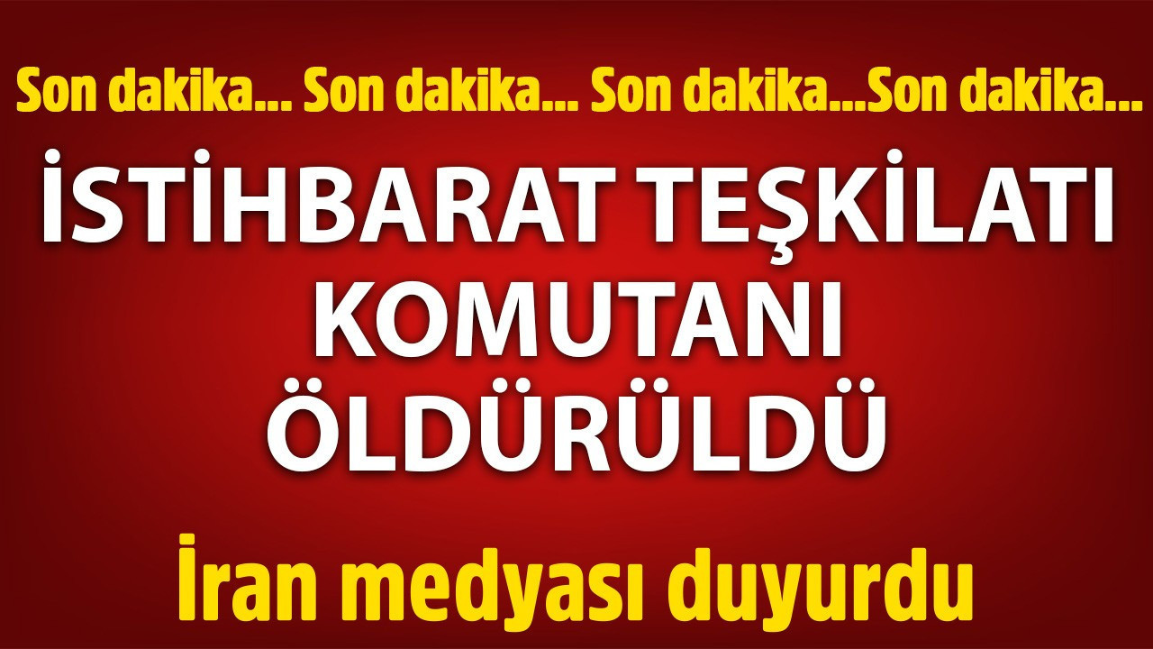 İran Devrim Muhafızları İstihbarat Teşkilatı Başkanı Hademi öldürüldü