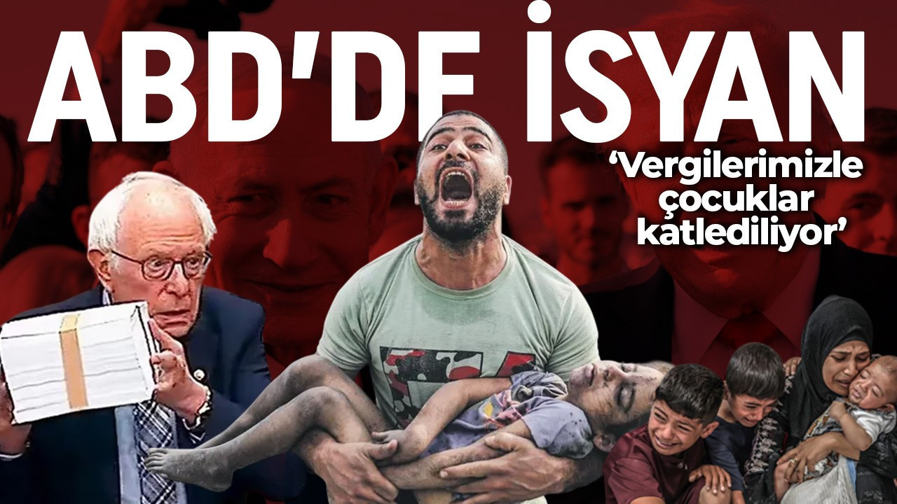 ABD’de İsrail isyanı: Vergilerimizle çocuklar katlediliyor