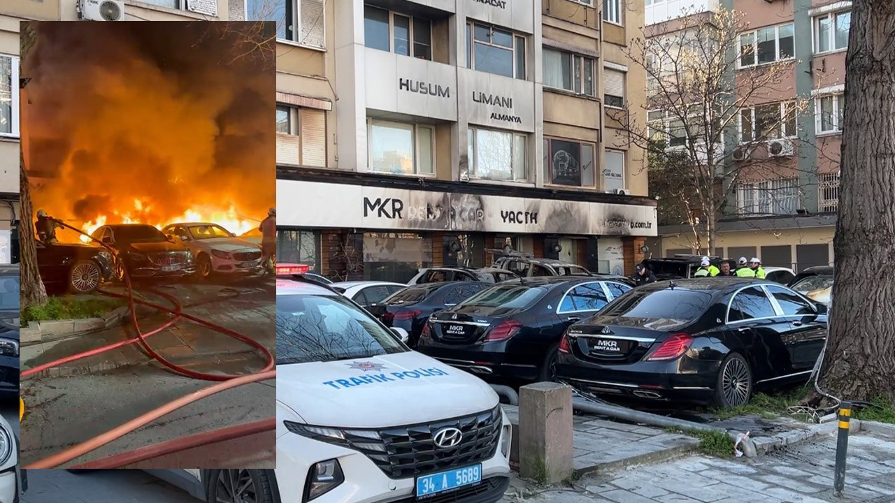 Lüks araçlar kundaklanmıştı! Saldırının arkasından 'Şapkalılar' çetesi çıktı