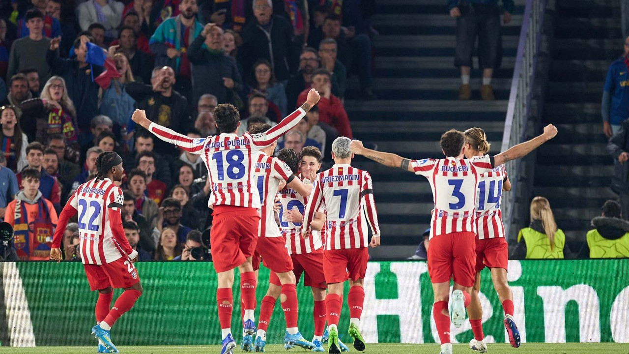 Atletico Madrid, Barcelona’yı deplasmanda yıktı!