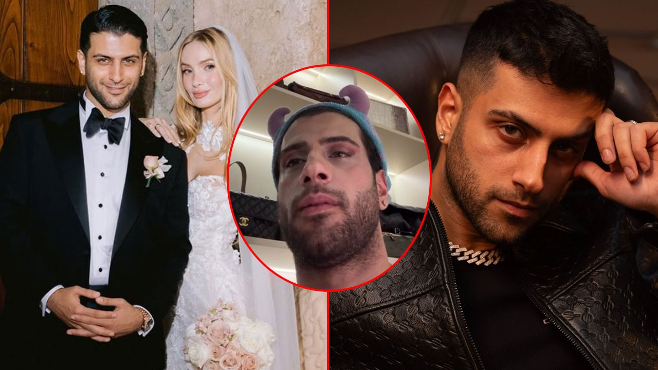 Reymen'e eşi makyaj yaptı! O hali sosyal medyayı salladı