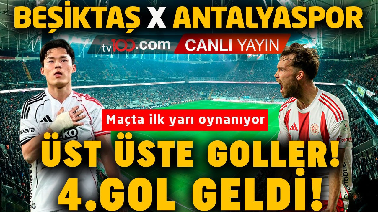 Süper Lig’de 29.hafta başlıyor! Beşiktaş, Antalyaspor’u ağırlıyor! Maçta 4 gol var
