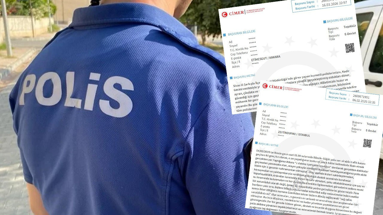 Polis Günü’nde Türkiye’den CİMER'e teşekkür yağmuru: Sizin gibi polis olmak istiyorum