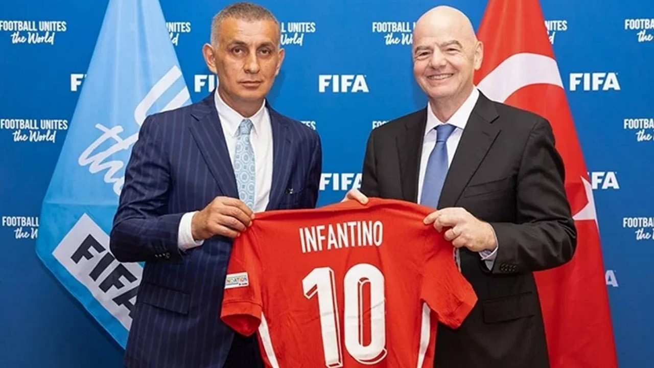 FIFA Başkanı Infantino'dan Türkiye'de tezahüratlı açılış!