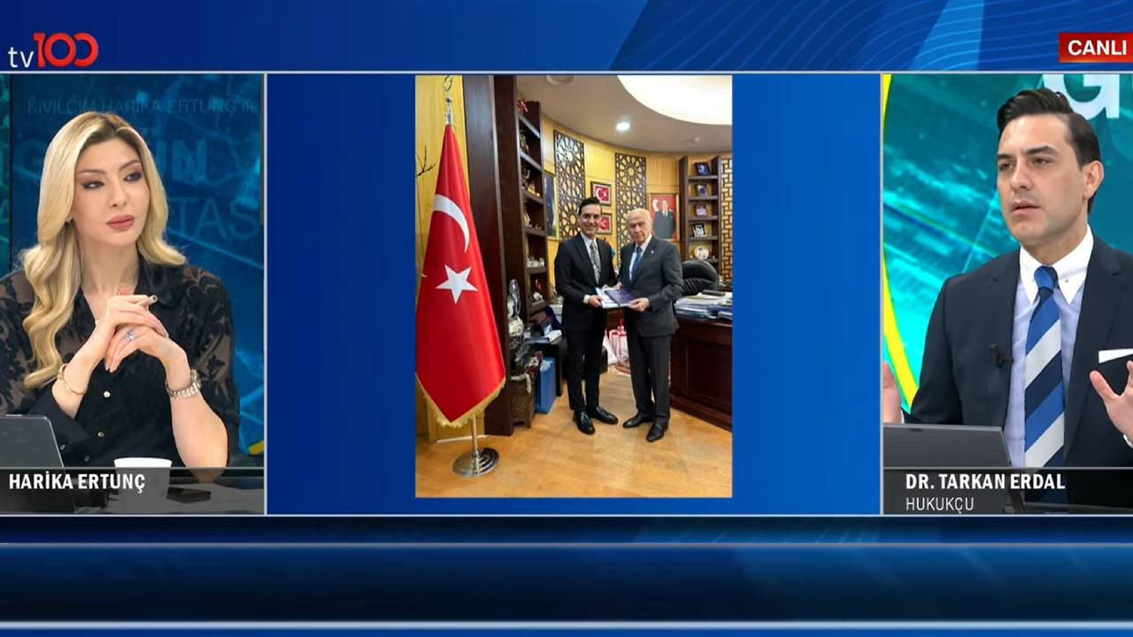 Devlet Bahçeli'den Terörsüz Türkiye mesajı! Tarkan Erdal tv100 ekranlarında Bahçeli ile görüşmenin detaylarını aktardı: Oyalamaya gerek yok