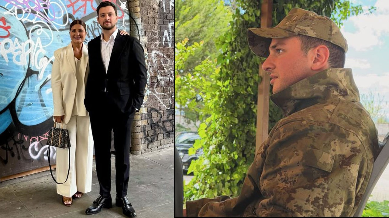 Sibel Can küçük oğlu Emir'i askere yolladı! Kardeşi Melisa Ural paylaştı