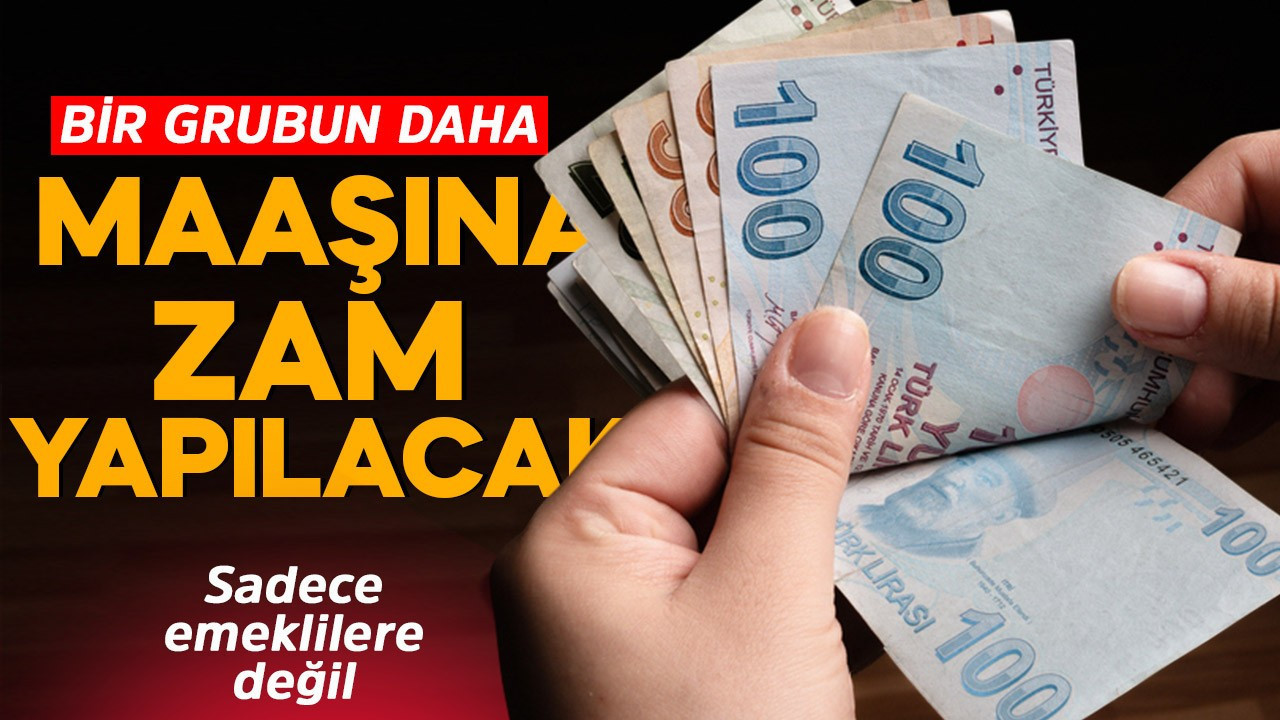 Emekli maaşından sonra onların maaşına da zam! Tarih bile belli