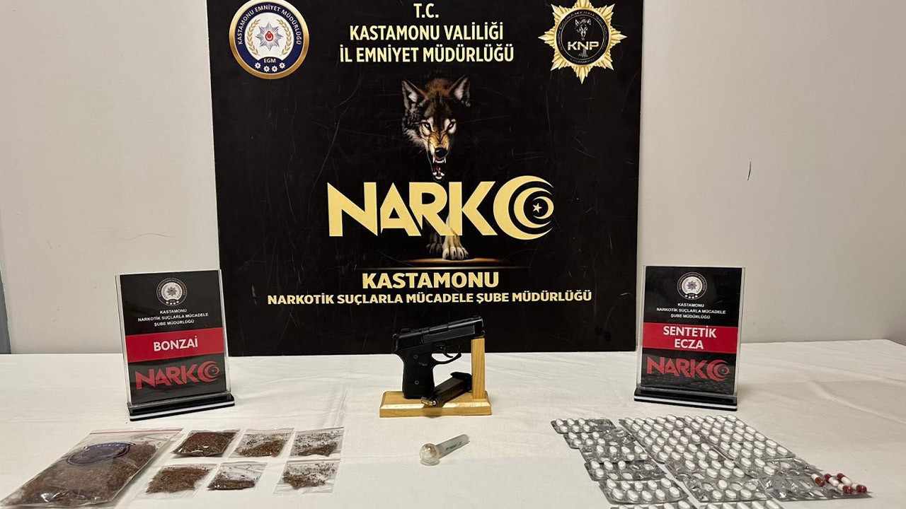 Kastamonu’da uyuşturucu operasyonu: 6 gözaltı