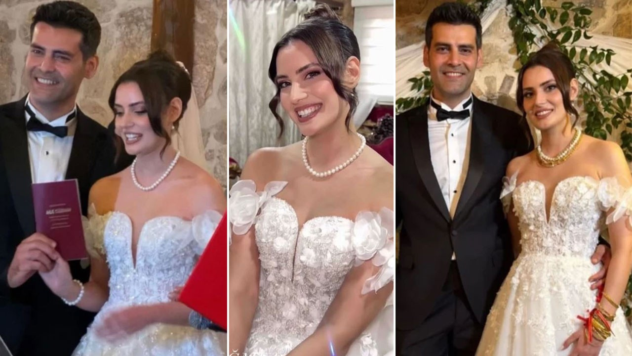 Dizi aşkları gerçek olmuştu! Erkan Meriç ve Yağmur Öztürk evlendi!