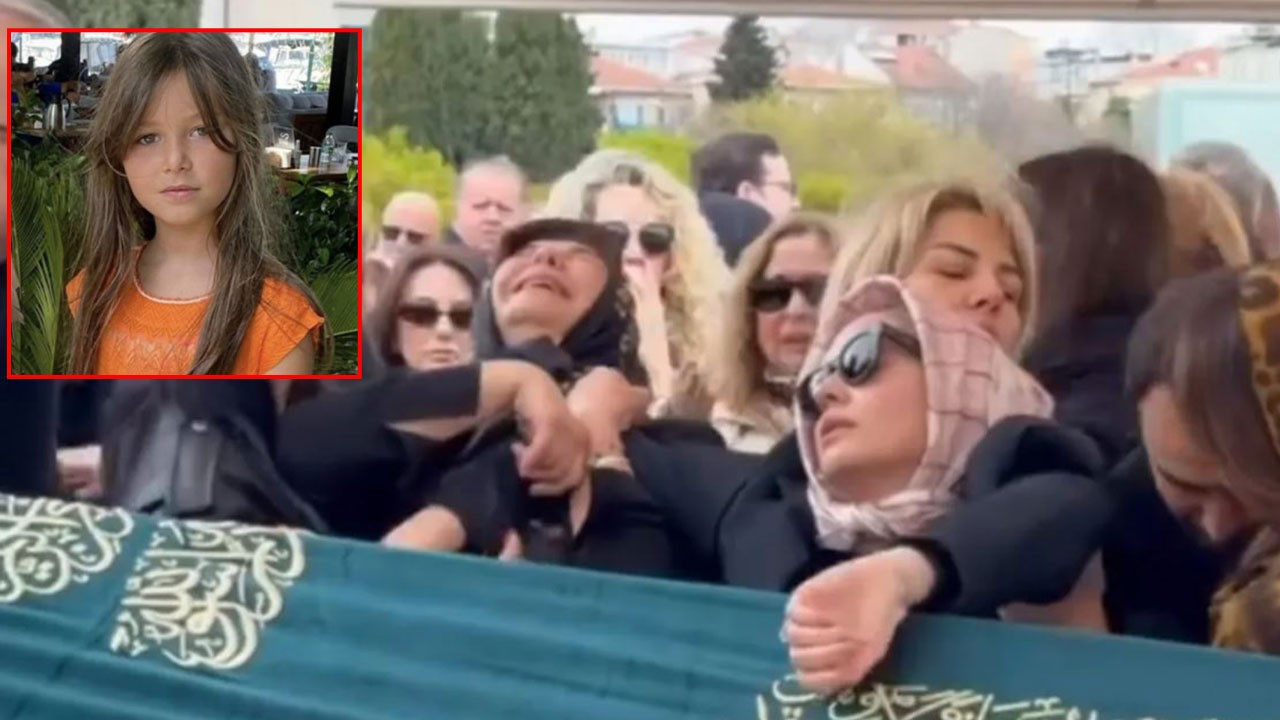 Toplusoy ailesinin acı günü! 10 yaşındaki Selin gözyaşları içerisinde son yolcuğuna uğurlandı, annesinin feryadı yürek dağladı