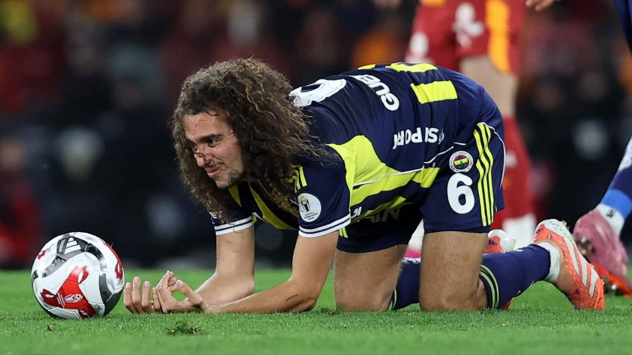 Fenerbahçe'de dev Galatasaray derbisi öncesi Guendouzi tehlikesi!