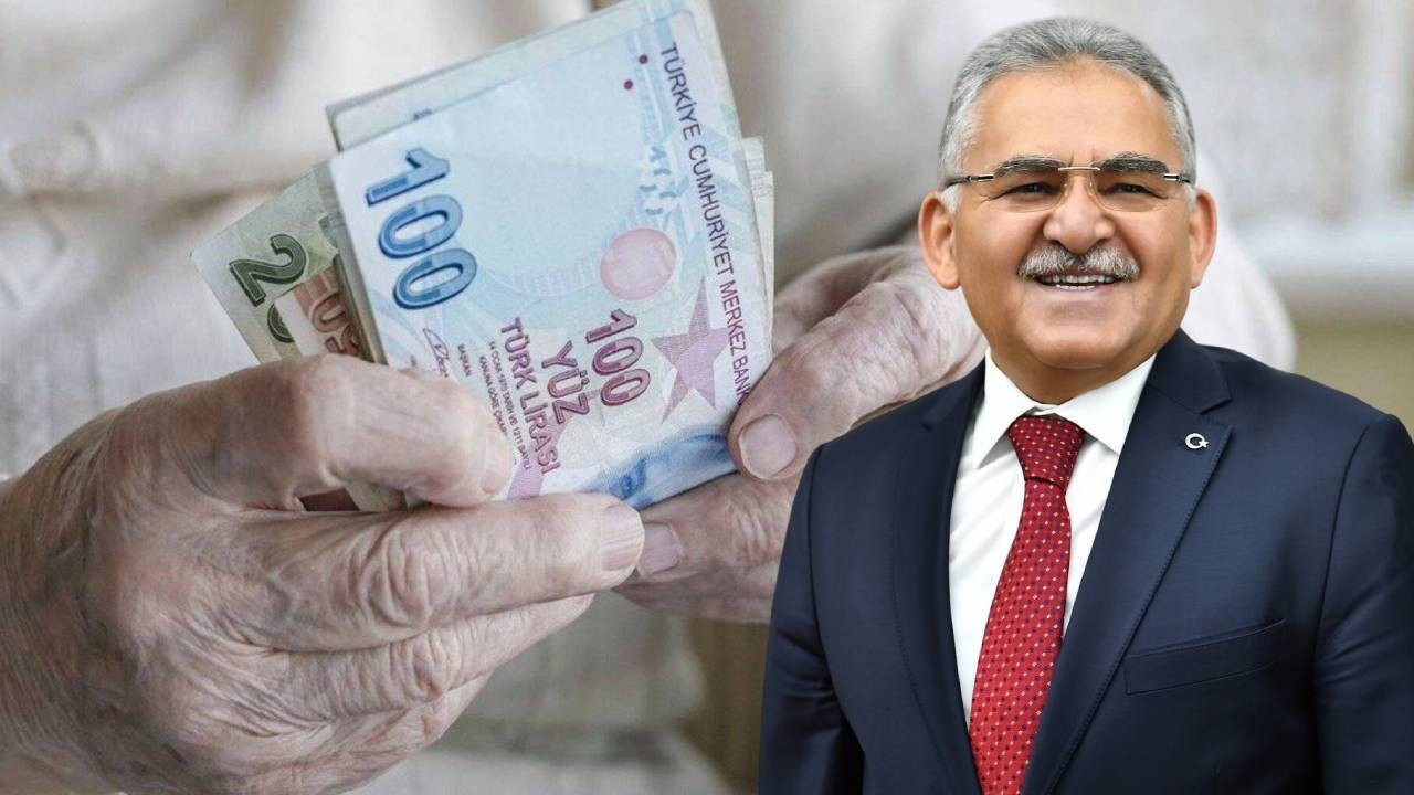 Kayseri'de emeklilere 10 bin TL destek! Belediye Başkanı Büyükkılıç’tan dar gelirli emekliye nefes aldıracak proje