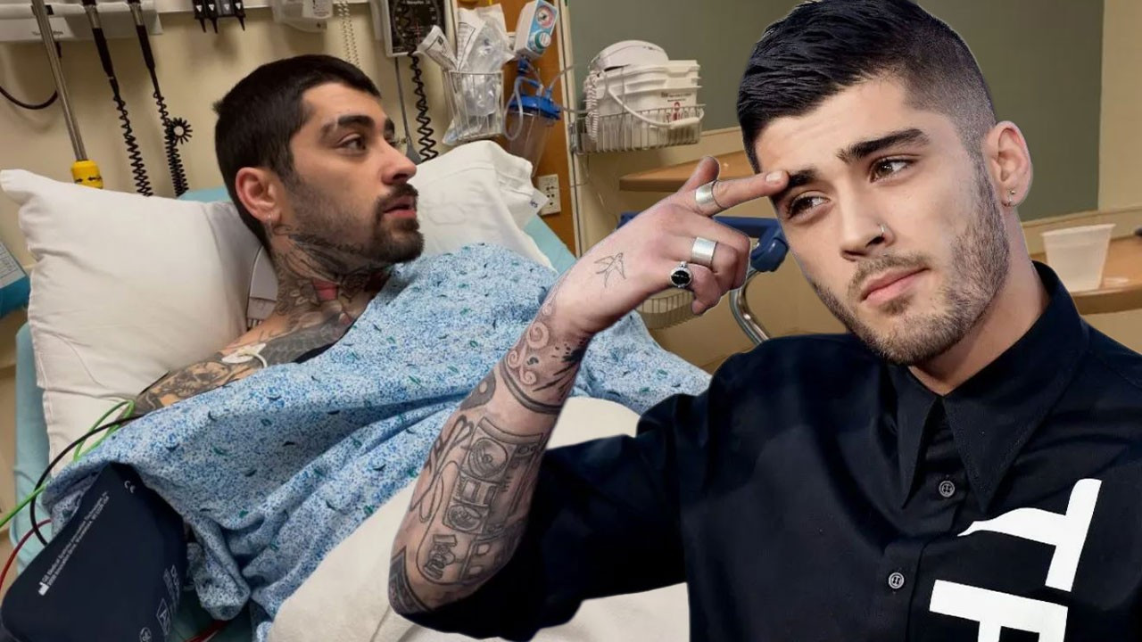 One Direction grubunun eski üyesi şarkıcı Zayn Malik hastaneye kaldırıldı! Kötü haberi sosyal medyadan duyurdu