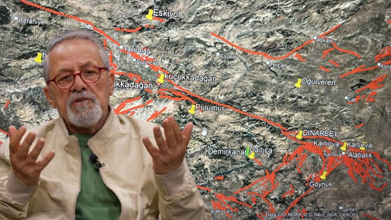 Naci Görür'den korkutan Erzincan uyarısı! Deprem küçük ama yeri kritik