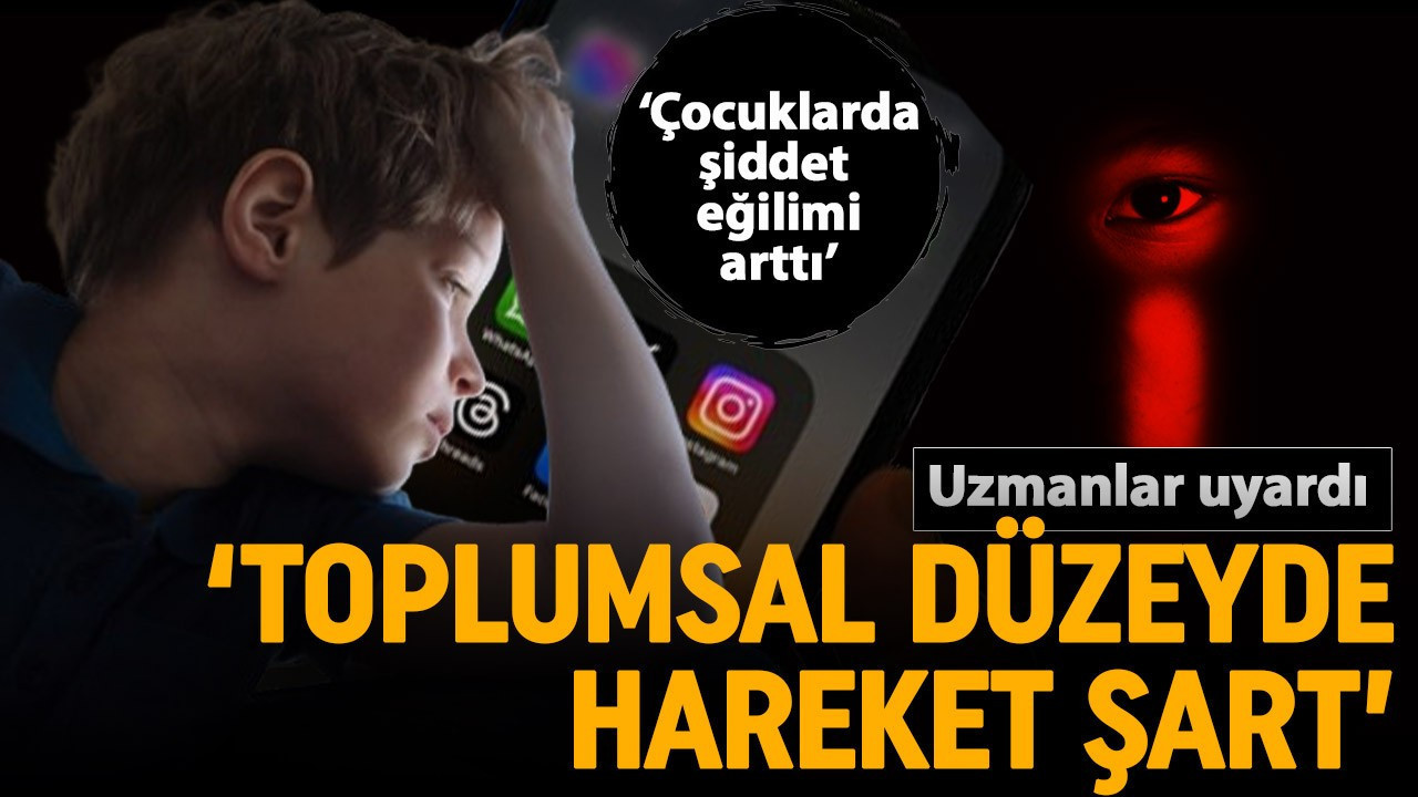 Çocuklarda şiddet eğilimi arttı! Uzmanı uyardı: "Sadece ekrandan uzaklaştırmakla çözülmez"