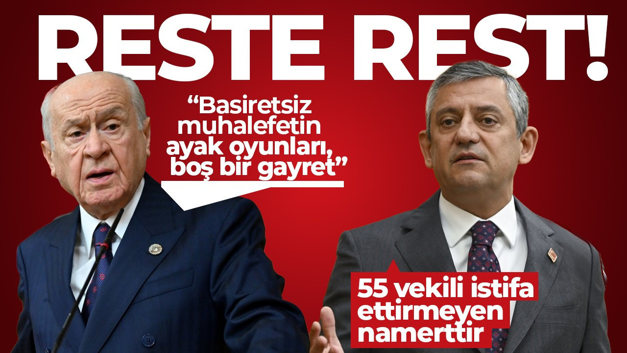 Siyasette ara seçim tartışması kızıştı! Bahçeli "Vakit belli" dedi, Özel'den istifa çıkışı geldi