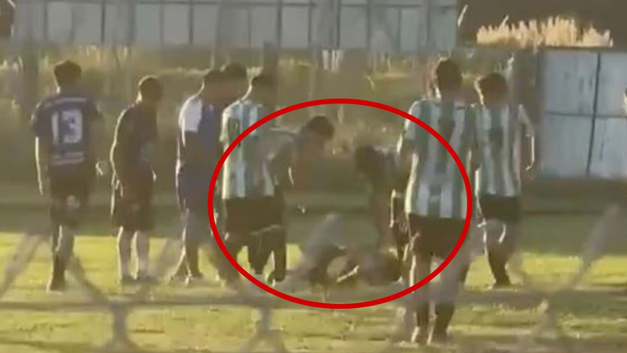 Yeşil sahalarda görülmemiş olay! Hakemin burnunu kıran futbolcu tutuklandı