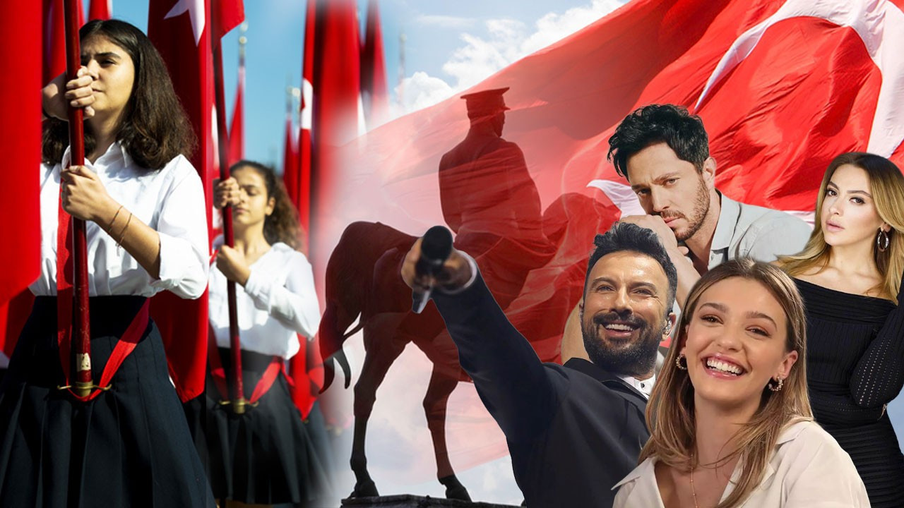 Ünlülerden 23 Nisan Ulusal Egemenlik ve Çocuk Bayramı paylaşımı
