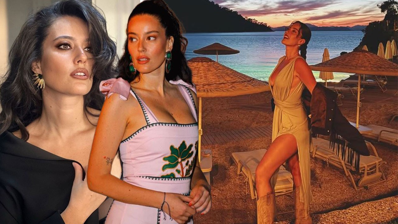Ünlü oyuncu Pelin Akil'den tatil pozları! Beğeni yağmuruna tutuldu