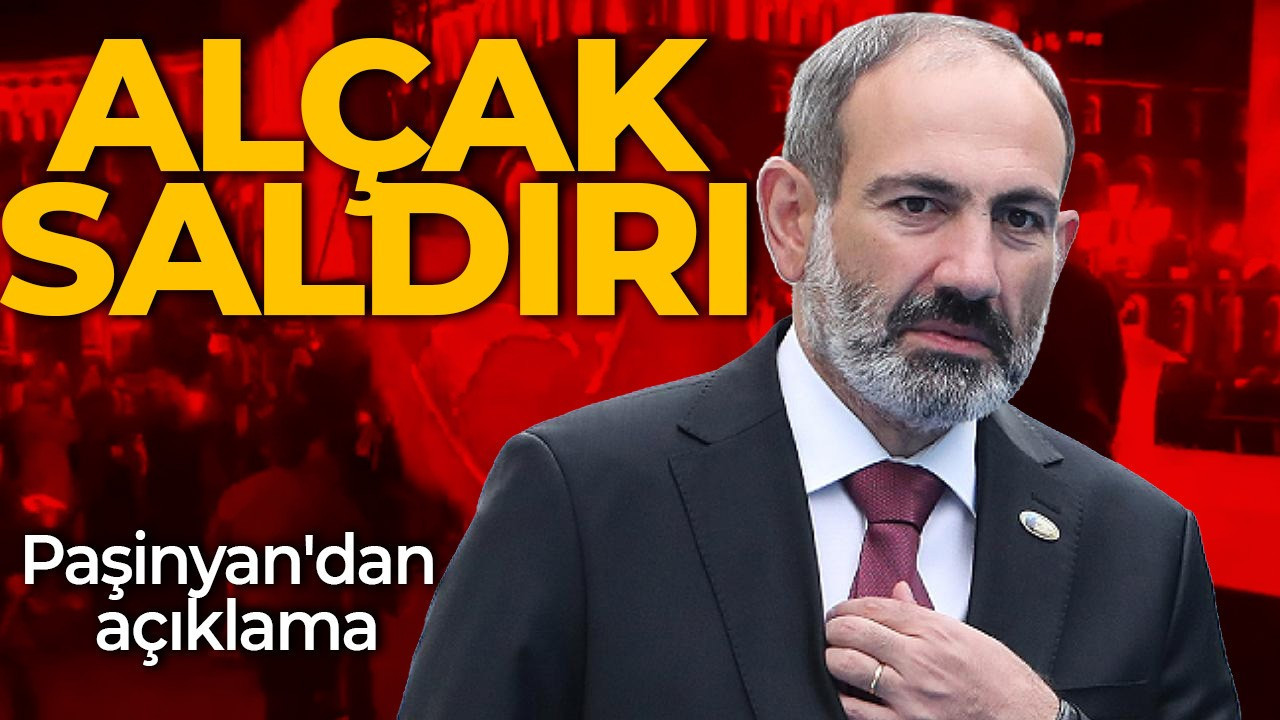 Ermenistan'da Türk bayrağına çirkin saldırı! Paşinyan'dan açıklama