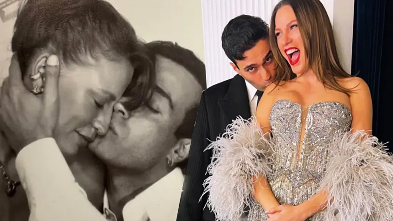 Serenay’dan aşk ilanı gibi yorum! Mert Demir'e nazar boncuğu yolladı