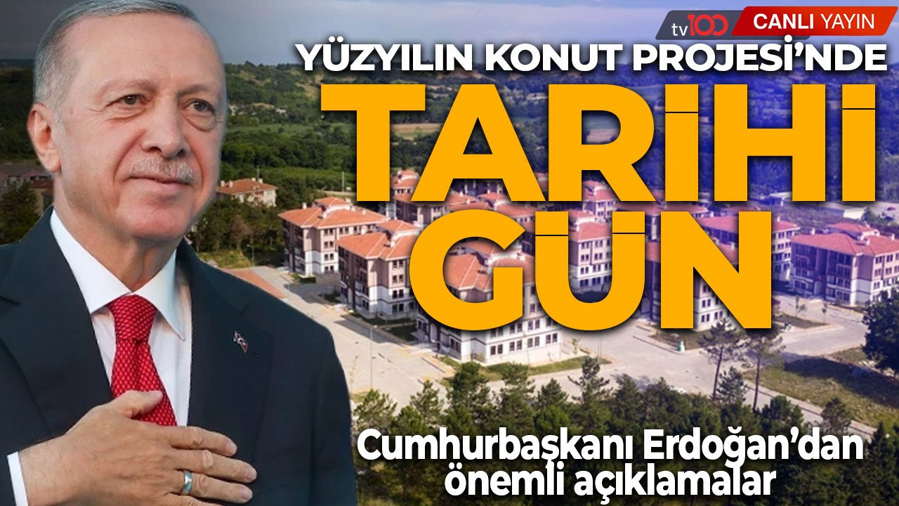 100 bin TOKİ konutu sahibini buluyor! Cumhurbaşkanı Erdoğan'dan önemli açıklamalar