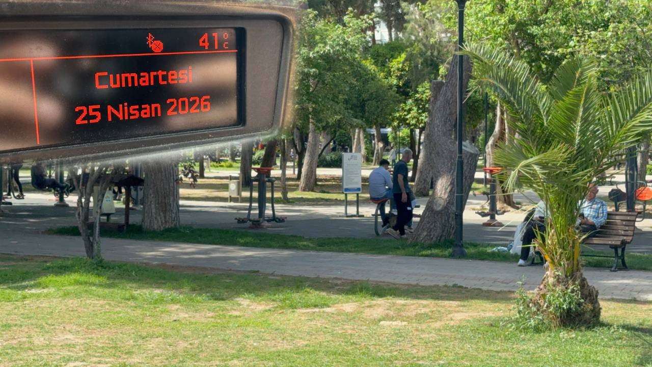 Kentte termometreler 41 dereceyi gösterdi! Yaz gelmeden kavruldular