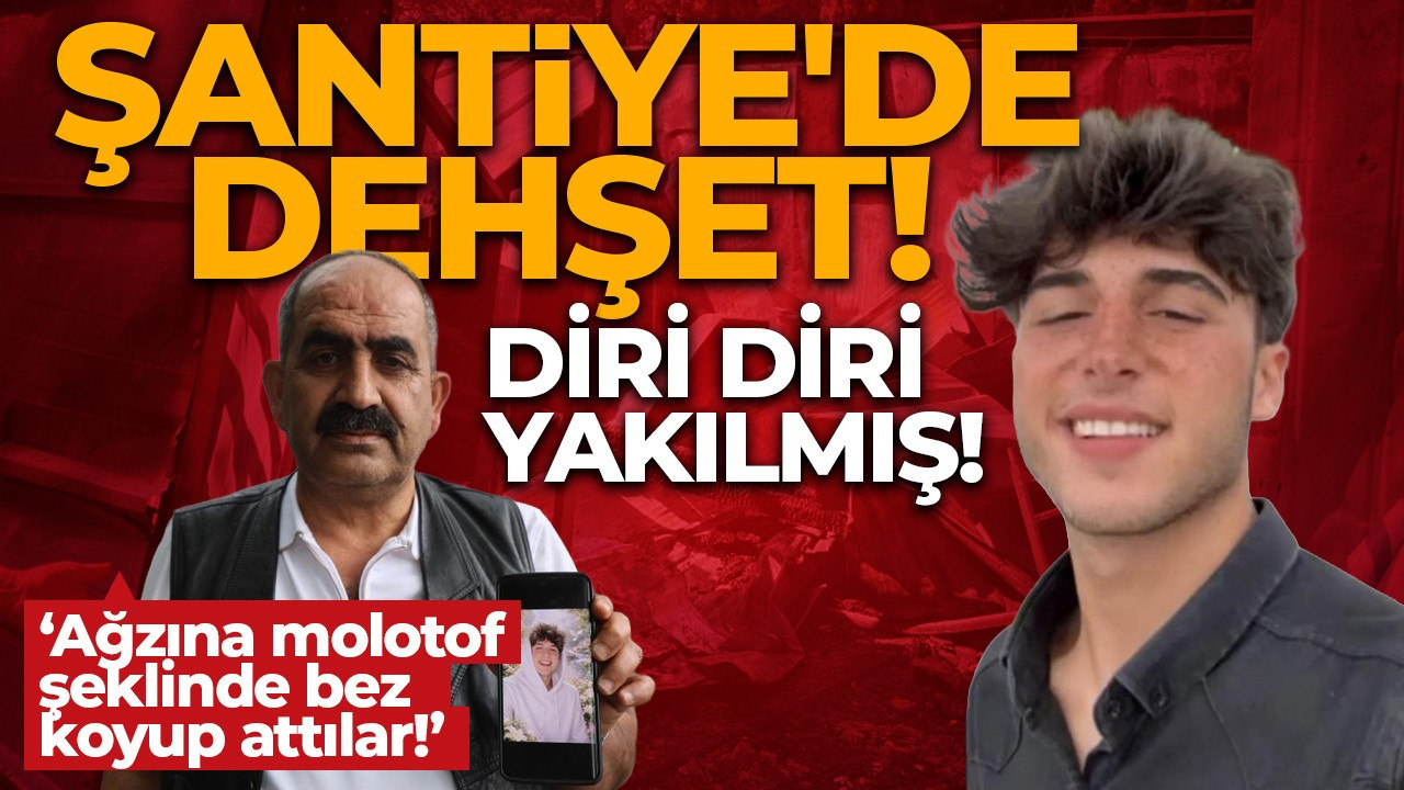 Şantiyede korkunç cinayet! 19 yaşındaki İbrahim Yaşar konteynerde yakıldı