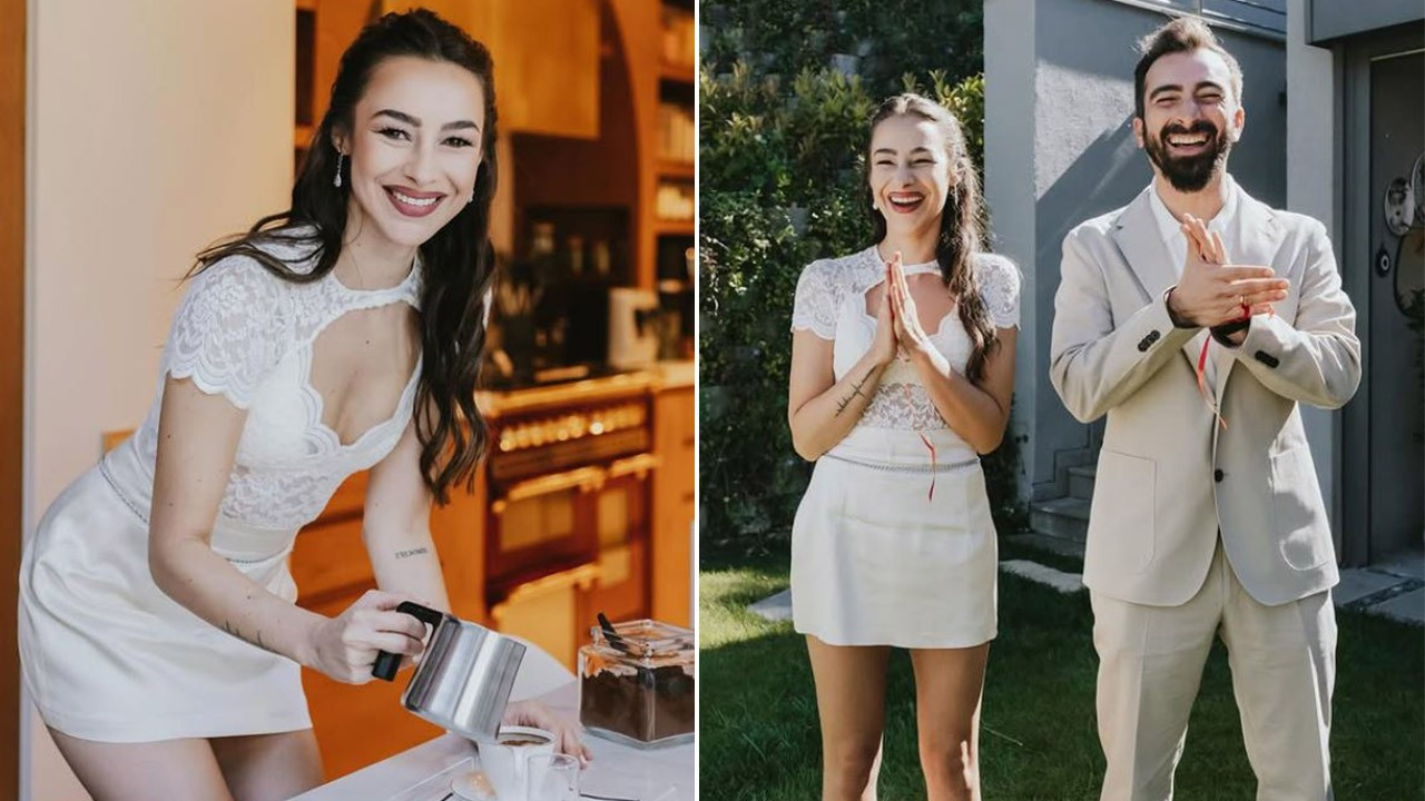 Ünlü oyuncu Hira Koyuncuoğlu'nun mutlu günü! Evlilik yolunda ilk adımı attı