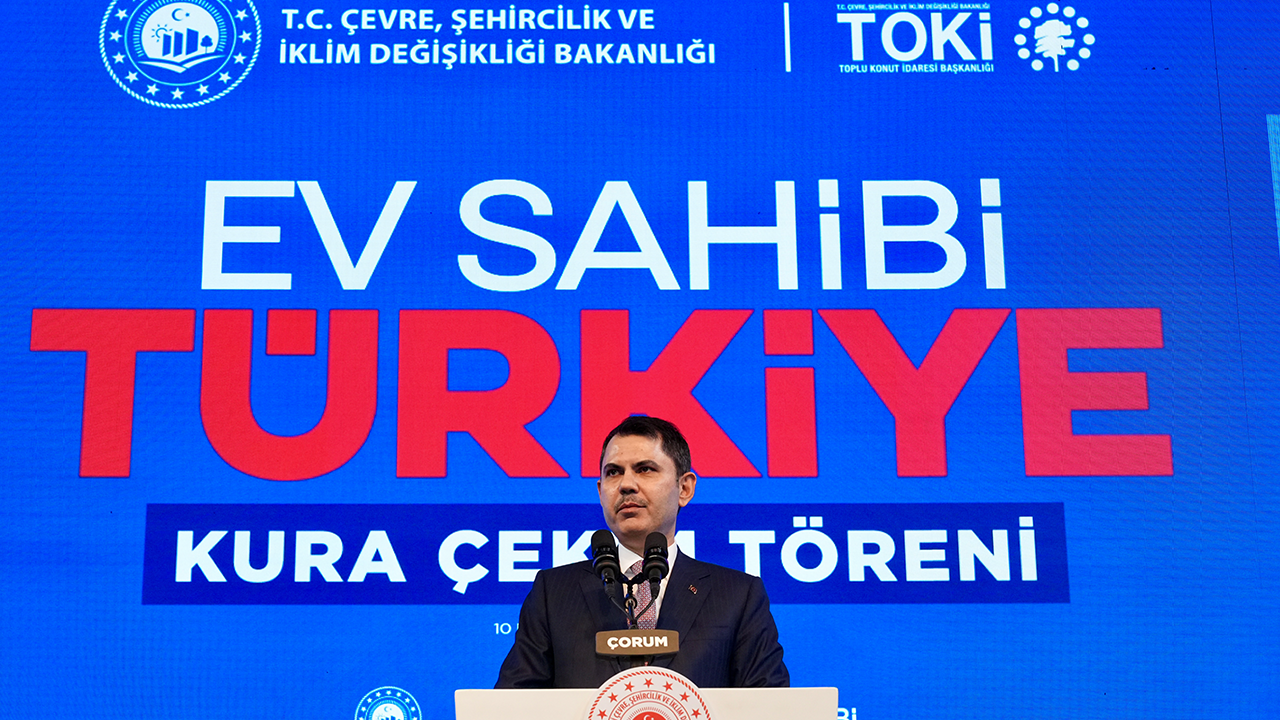 Bakan Kurum duyurdu! İstanbul'da kura süreci tamamlandı