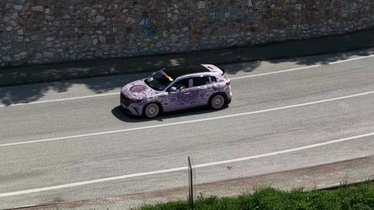 Mor renk tutkusunu TOGG'a taşıdı! Görenler gözlerine inanamadı