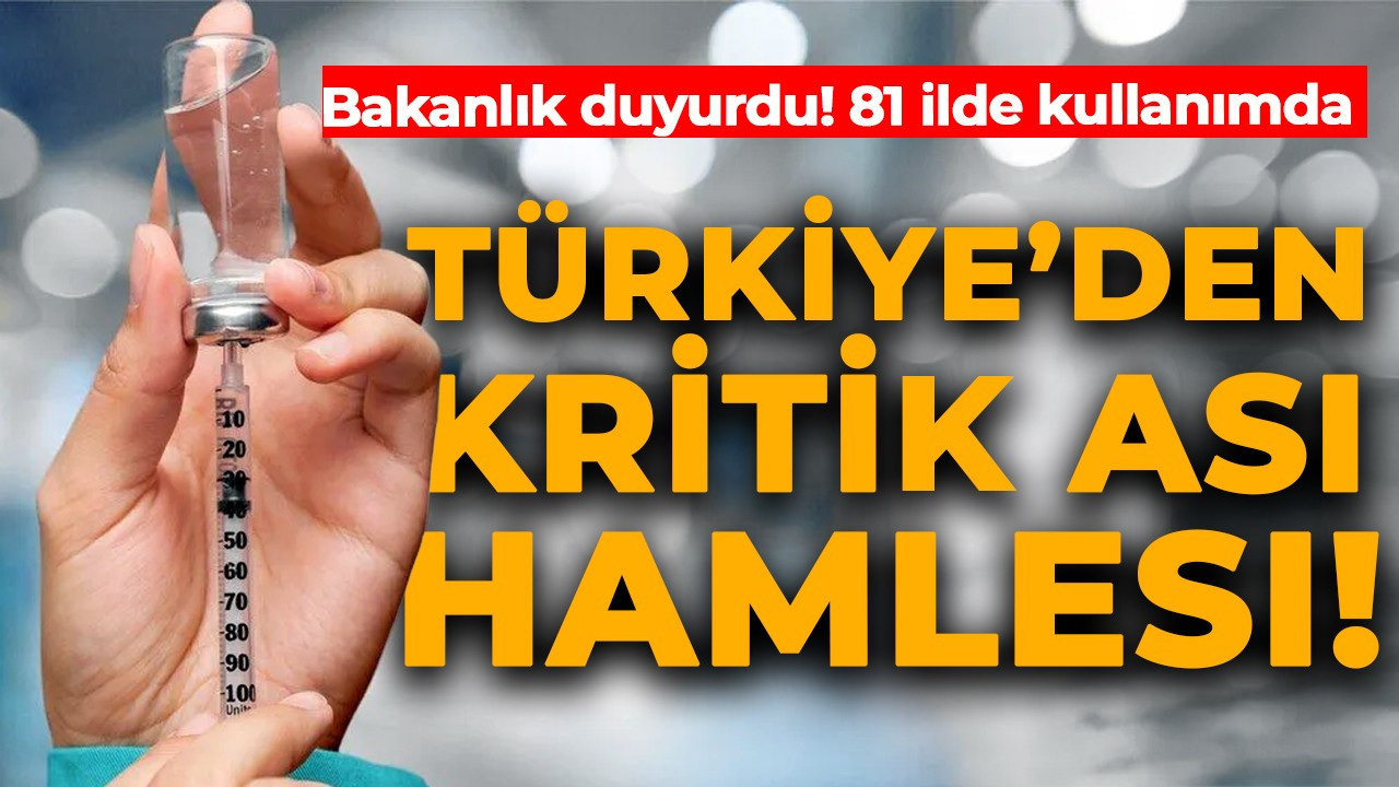 Bakanlık açıkladı: Aşıda kritik eşik aşıldı