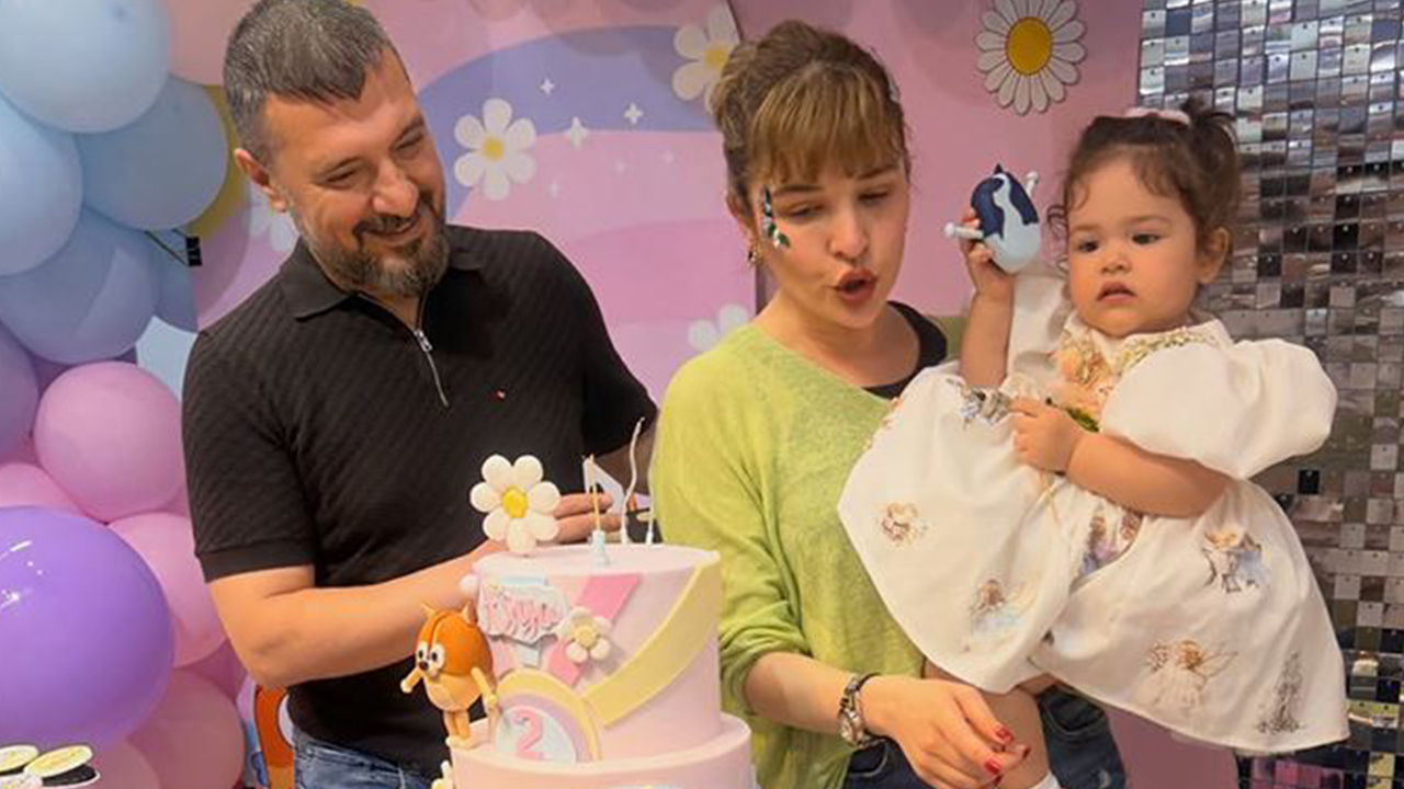 Gonca Vuslateri’den kızına duygusal doğum günü mesajı: 2 yaş armağanı...