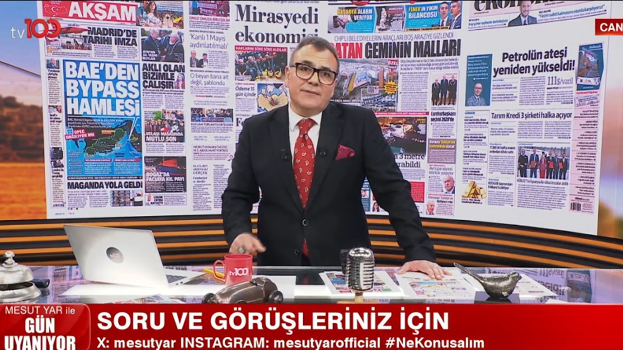 Varil, damacanayı vurdu! Mesut Yar'dan tv100'de su fırsatçılarına tepki: "300 liraya su mu olur?"