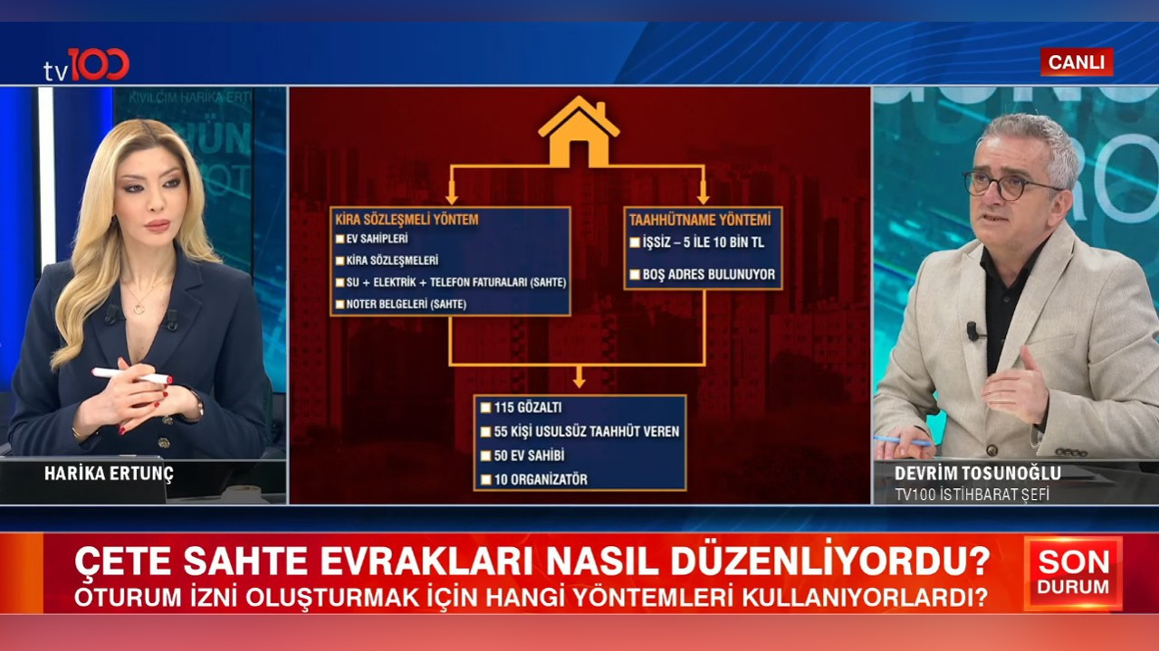 İstanbul'da sahte ikamet ağı çökertildi, detaylara tv100 ulaştı! Çete liderinin gözden kaçırdığı o detay her şeyi ele verdi
