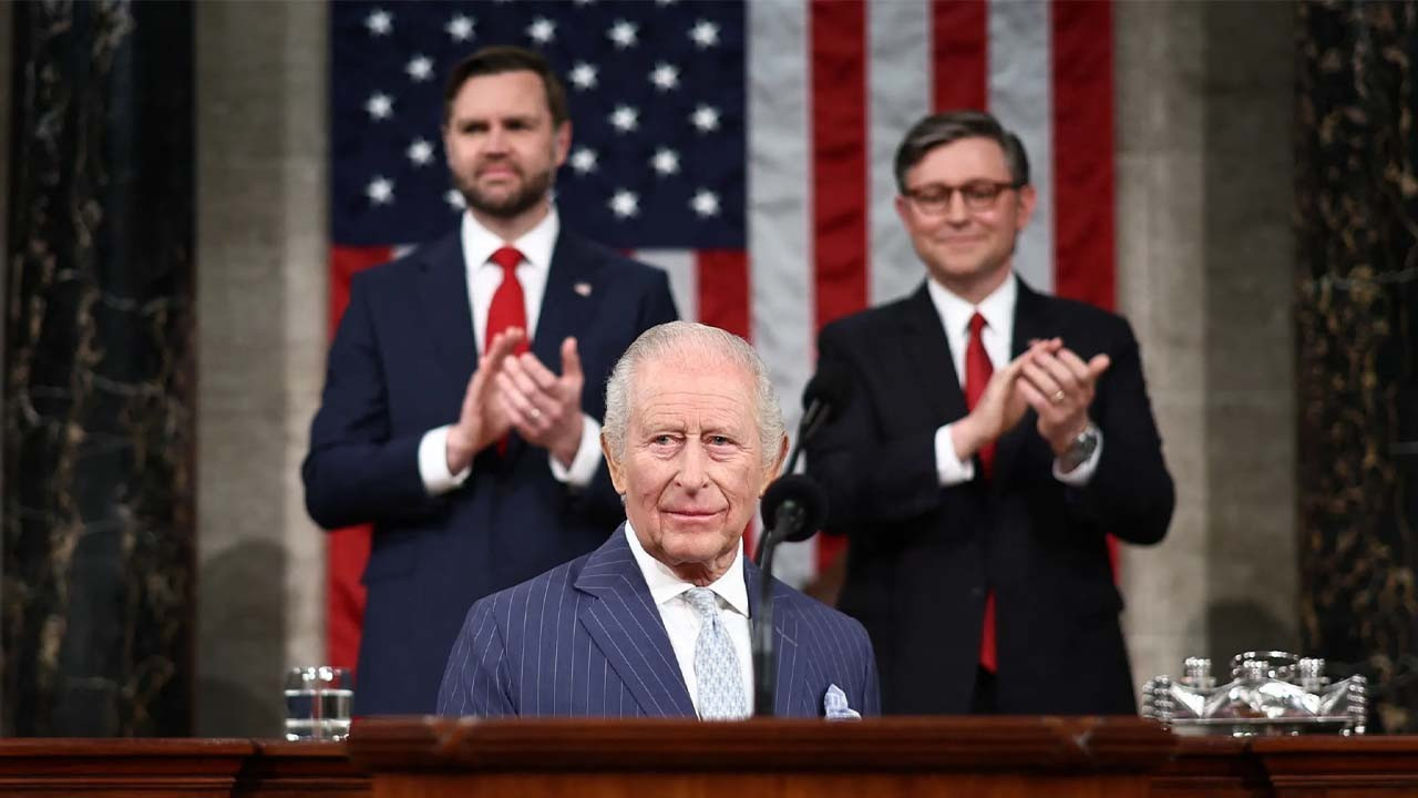 Tarihte ilk: Kral Charles ABD Kongresi'ne hitap etti