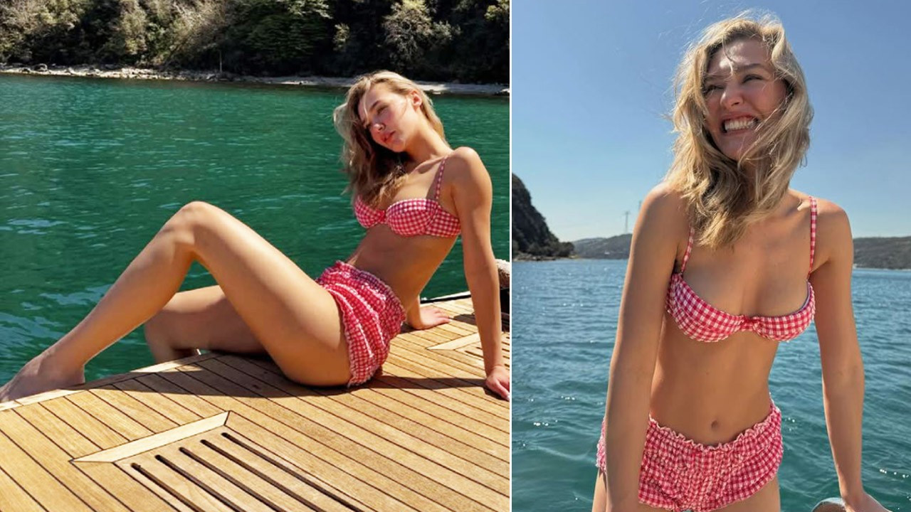 Melisa Döngel'den nefes kesen tatil paylaşımı! Bikinili pozları sosyal medyayı salladı