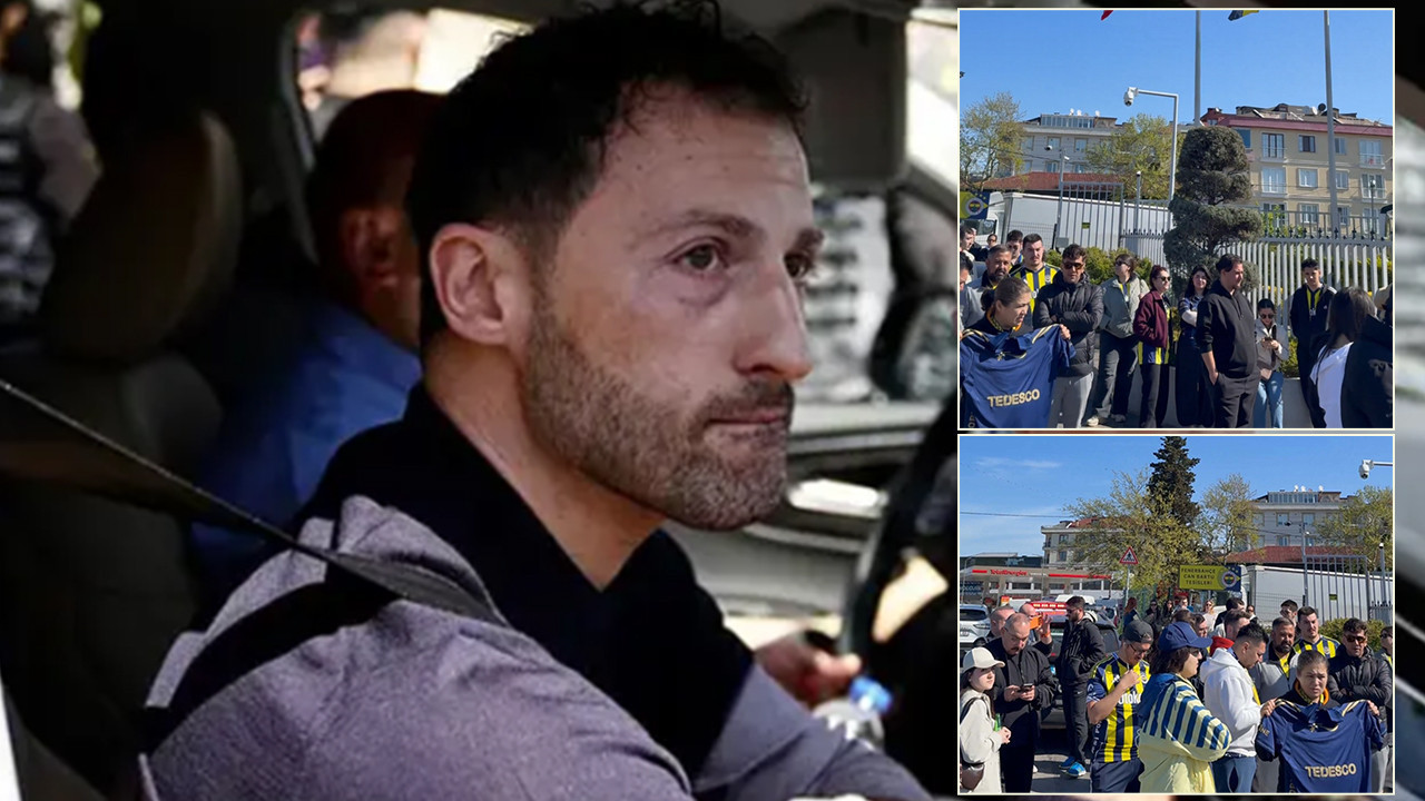 Fenerbahçe taraftarı yalnız bırakmadı! Tedesco’yu Samandıra’da duygulandıran veda!