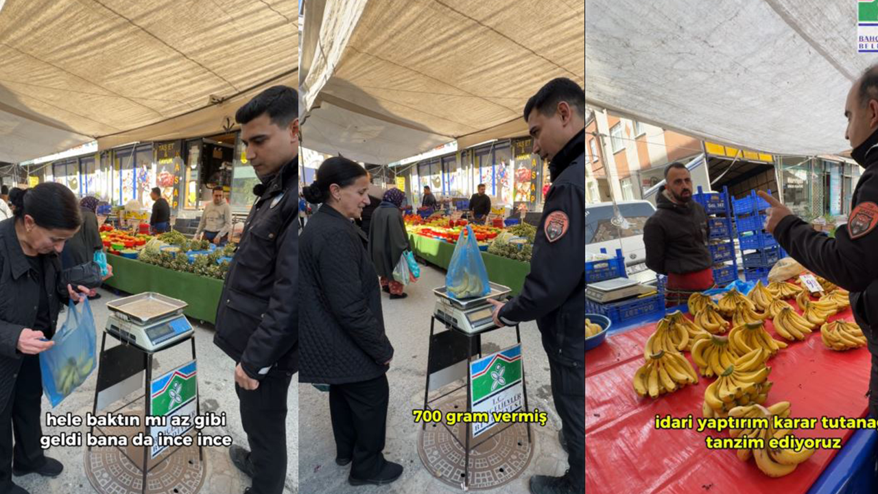 Belediyeden sıkı denetim: 1 kilo yerine 700 gram satış! Cezai işlem başlatıldı