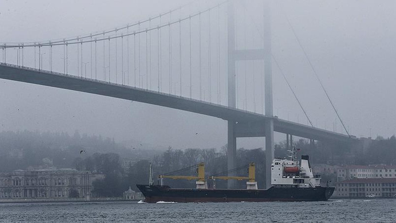 İstanbul Boğazı'nda gemi arızası