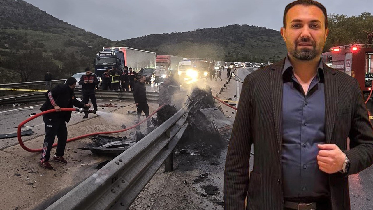 Feci kaza! Yanan aracın içinde can verdi