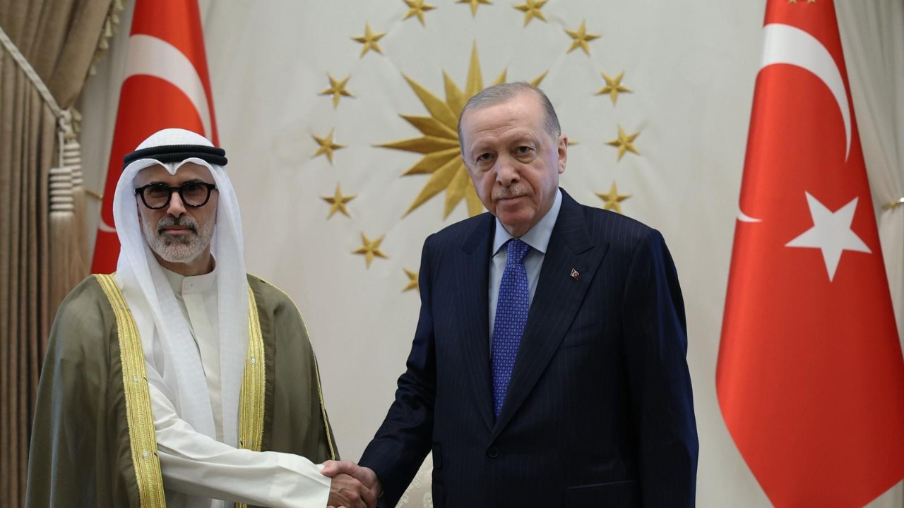 Cumhurbaşkanı Erdoğan,  Kuveyt Dışişleri Bakanı Cerrah el-Ahmed es-Sabah'ı kabul etti