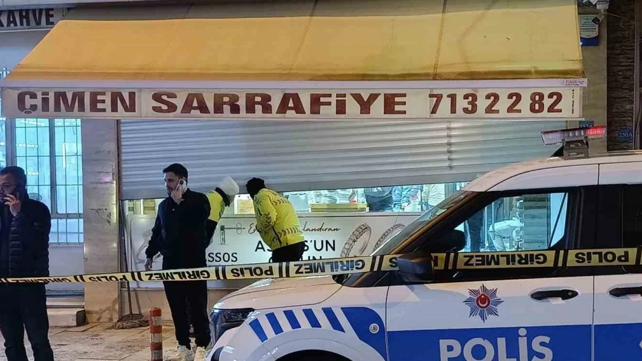 Film gibi vurgun! 100 kilo emanet altında sırra kadem bastı! Kuyumcuya kırmızı bülten!