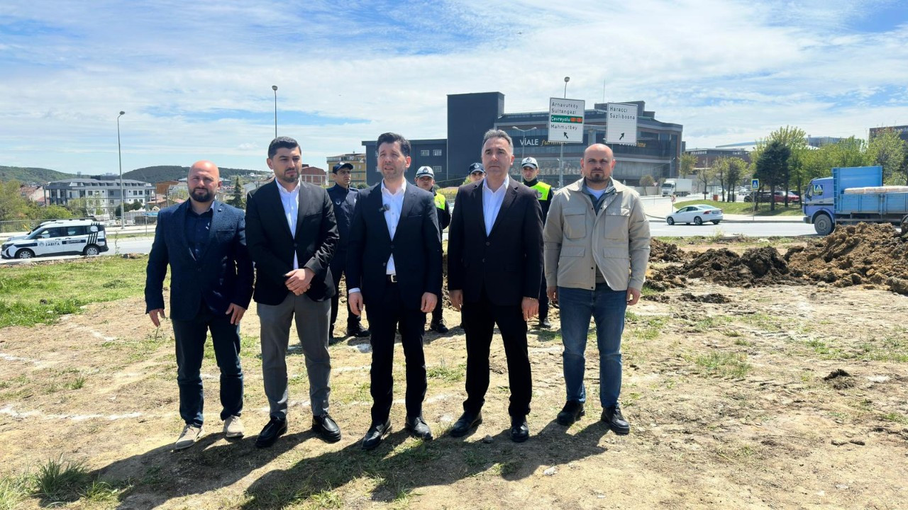 İBB ve Arnavutköy Belediyesi arasında yetki tartışması! Haraççı Kavşağı’nda çalışma durduruldu